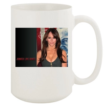 Jennifer Love Hewitt 15oz White Mug