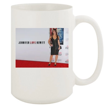 Jennifer Love Hewitt 15oz White Mug