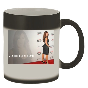 Jennifer Love Hewitt Color Changing Mug