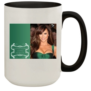 Jennifer Love Hewitt 15oz Colored Inner & Handle Mug