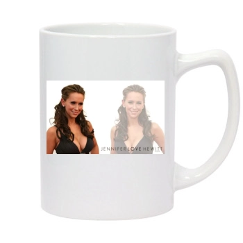 Jennifer Love Hewitt 14oz White Statesman Mug