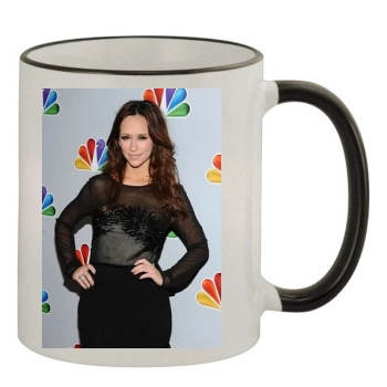 Jennifer Love Hewitt 11oz Colored Rim & Handle Mug