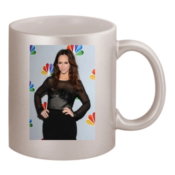 Jennifer Love Hewitt 11oz Metallic Silver Mug