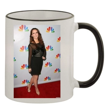 Jennifer Love Hewitt 11oz Colored Rim & Handle Mug