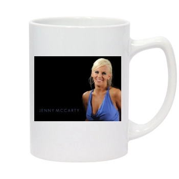 Jenny McCarthy 14oz White Statesman Mug