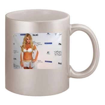 Jenny McCarthy 11oz Metallic Silver Mug