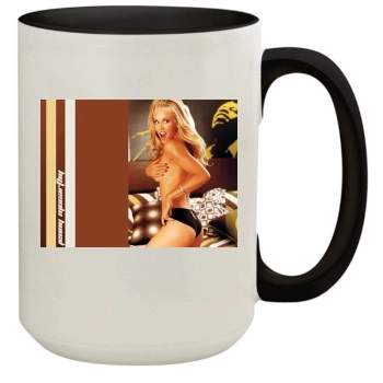 Jenny McCarthy 15oz Colored Inner & Handle Mug