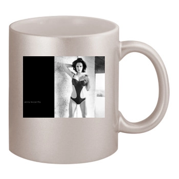 Jenny McCarthy 11oz Metallic Silver Mug