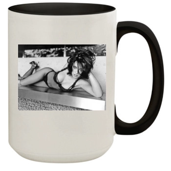 Jenny McCarthy 15oz Colored Inner & Handle Mug