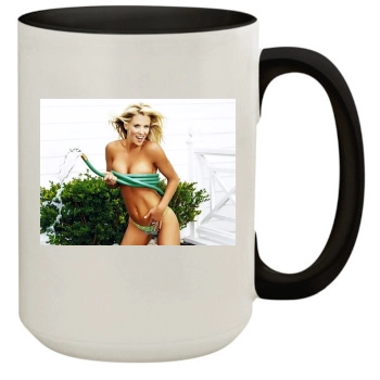 Jenny McCarthy 15oz Colored Inner & Handle Mug