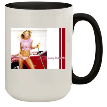 Jenny McCarthy 15oz Colored Inner & Handle Mug