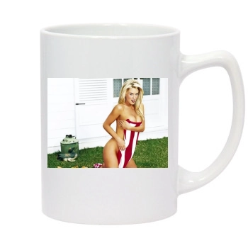 Jenny McCarthy 14oz White Statesman Mug