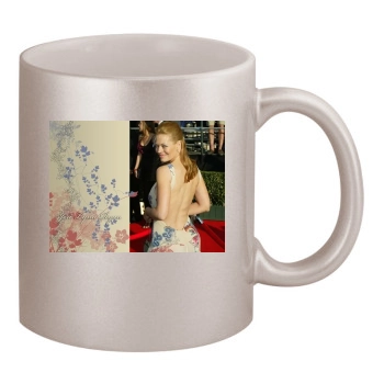 Jeri Ryan 11oz Metallic Silver Mug