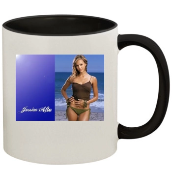 Jessica Alba 11oz Colored Inner & Handle Mug