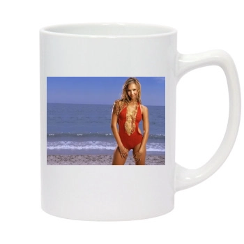 Jessica Alba 14oz White Statesman Mug