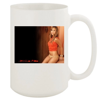 Jessica Alba 15oz White Mug