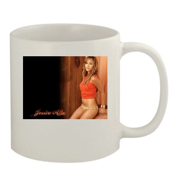 Jessica Alba 11oz White Mug