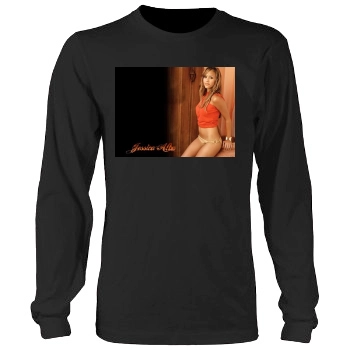 Jessica Alba Men's Heavy Long Sleeve TShirt