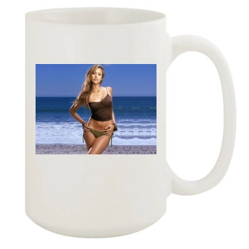 Jessica Alba 15oz White Mug