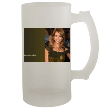 Jessica Alba 16oz Frosted Beer Stein