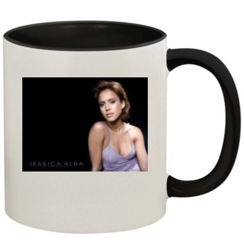 Jessica Alba 11oz Colored Inner & Handle Mug