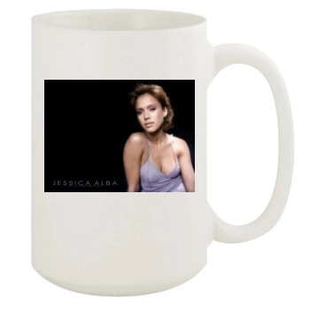 Jessica Alba 15oz White Mug