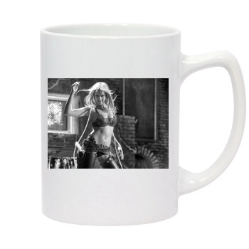 Jessica Alba 14oz White Statesman Mug