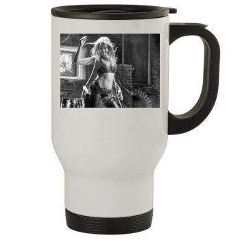 Jessica Alba Stainless Steel Travel Mug