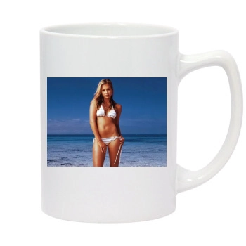 Jessica Alba 14oz White Statesman Mug