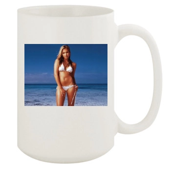 Jessica Alba 15oz White Mug