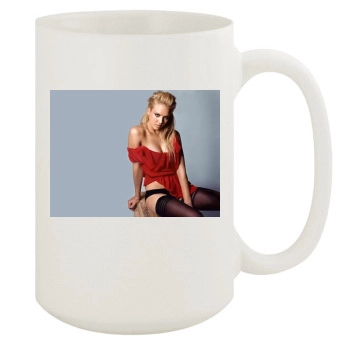 Jessica Alba 15oz White Mug