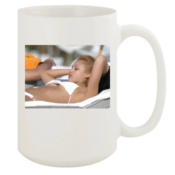 Jessica Alba 15oz White Mug