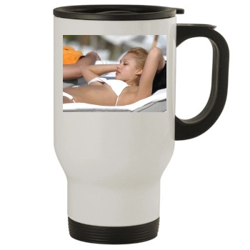 Jessica Alba Stainless Steel Travel Mug