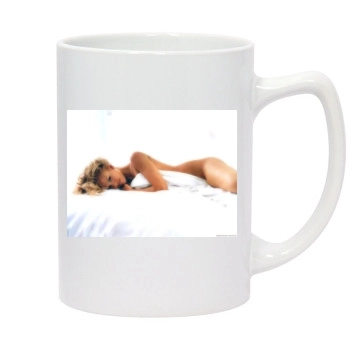 Jessica Alba 14oz White Statesman Mug