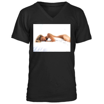 Jessica Alba Men's V-Neck T-Shirt