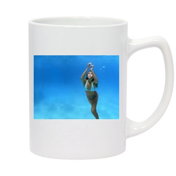 Jessica Alba 14oz White Statesman Mug