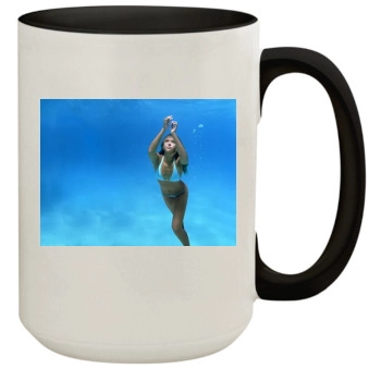 Jessica Alba 15oz Colored Inner & Handle Mug