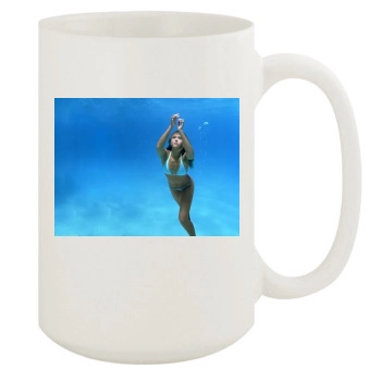 Jessica Alba 15oz White Mug