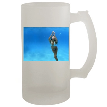 Jessica Alba 16oz Frosted Beer Stein