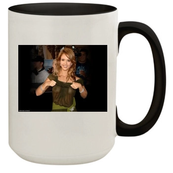 Jessica Alba 15oz Colored Inner & Handle Mug