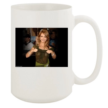 Jessica Alba 15oz White Mug