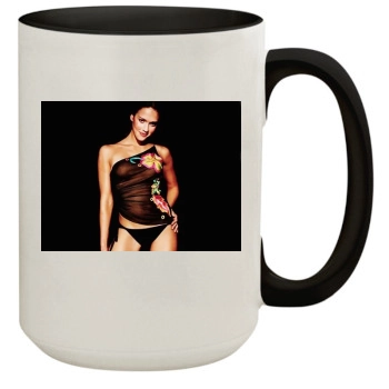 Jessica Alba 15oz Colored Inner & Handle Mug