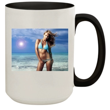 Jessica Alba 15oz Colored Inner & Handle Mug