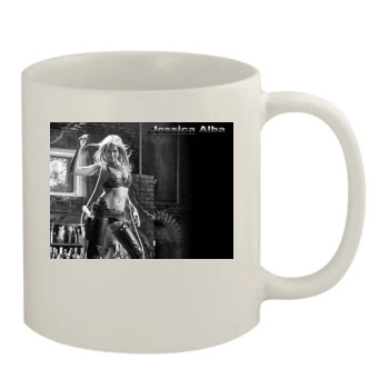 Jessica Alba 11oz White Mug