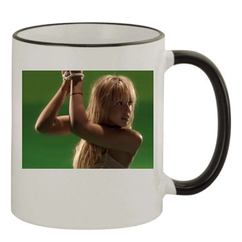 Jessica Alba 11oz Colored Rim & Handle Mug