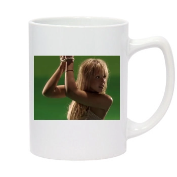 Jessica Alba 14oz White Statesman Mug