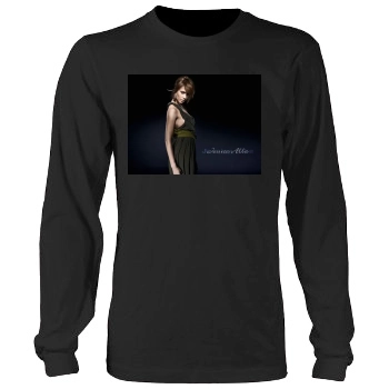 Jessica Alba Men's Heavy Long Sleeve TShirt