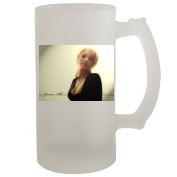 Jessica Alba 16oz Frosted Beer Stein