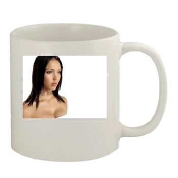 Jessica Alba 11oz White Mug