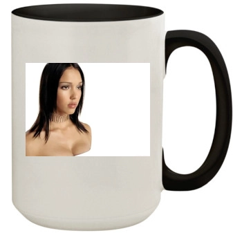 Jessica Alba 15oz Colored Inner & Handle Mug